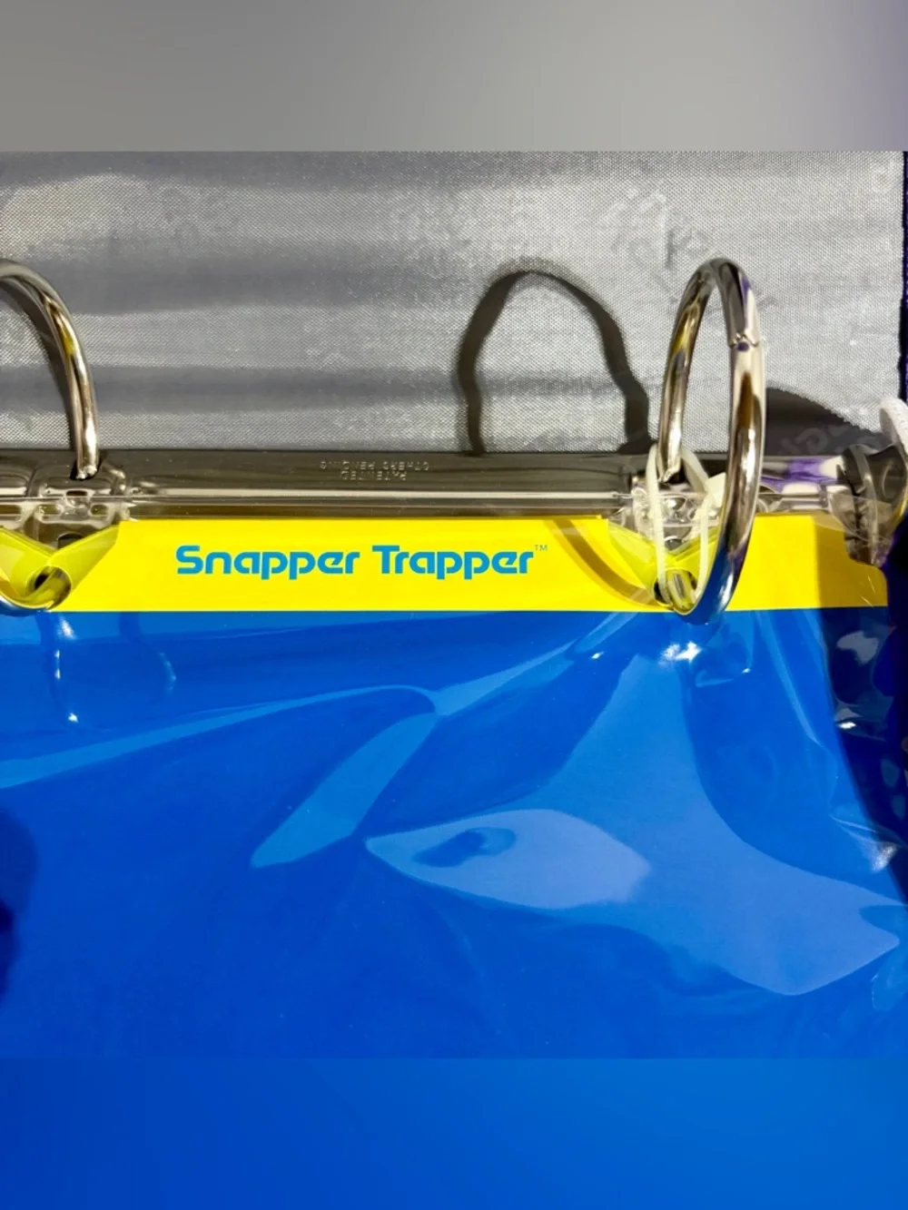 Y2K Mead Trapper Keeper Zip Purple Pink Padded 3 Ring 2” Binder Handle Snapper